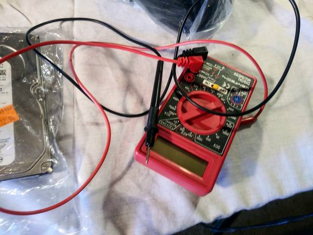 Box of electronics