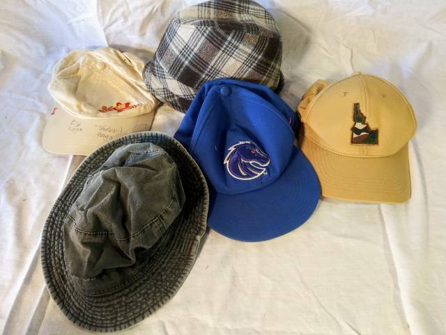 Assorted costume hats