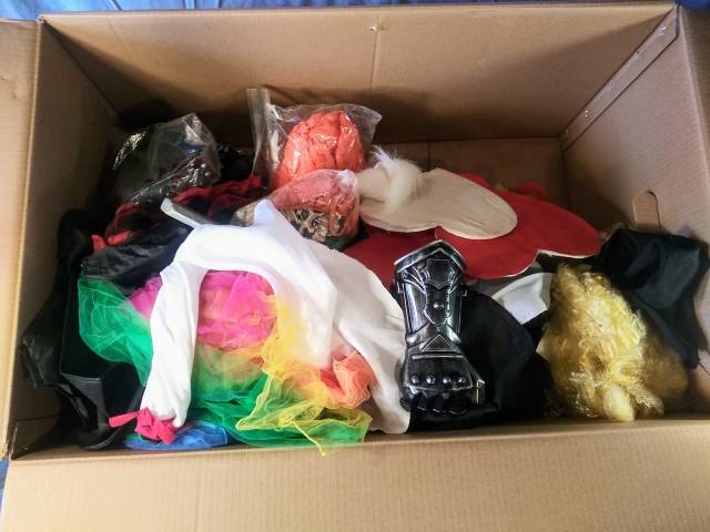 Kids costume box