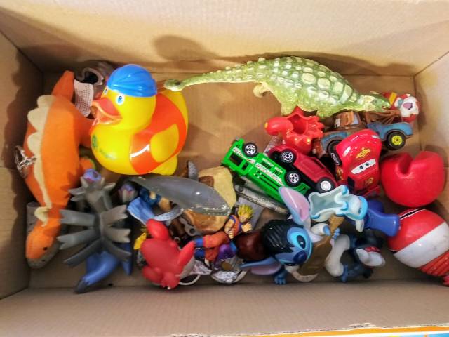  Assorted box of kids toys