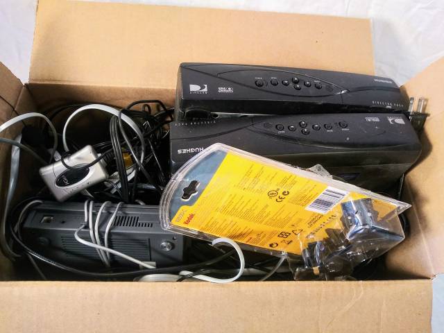 Box of cables boxes