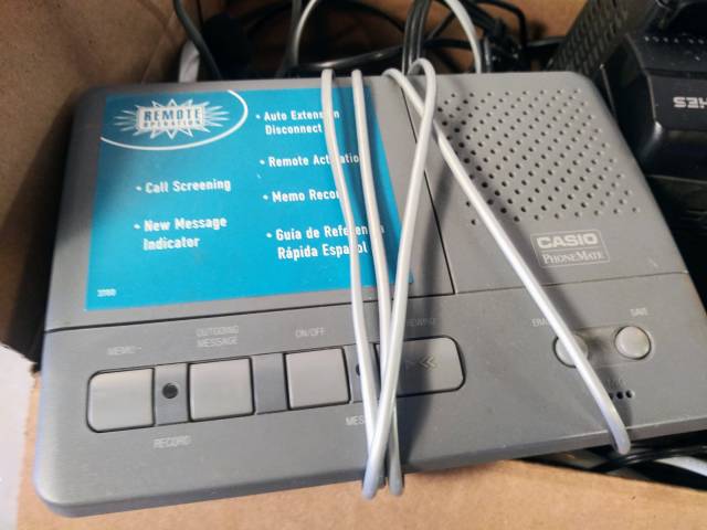 Box of cables boxes