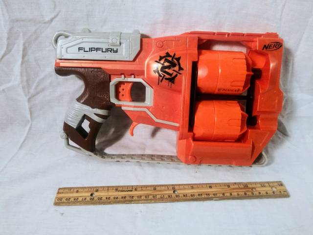 double revolver Nerf gun