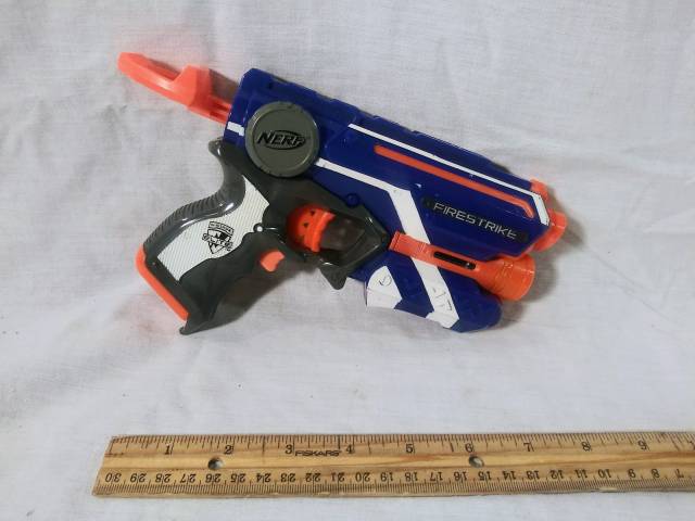blue Nerf gun