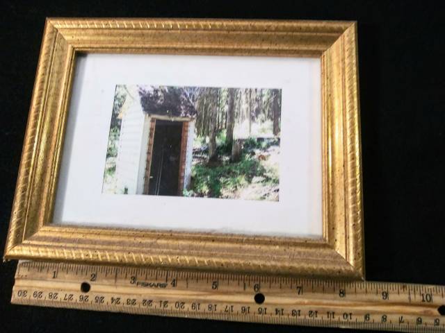 Small glass and wood frames
