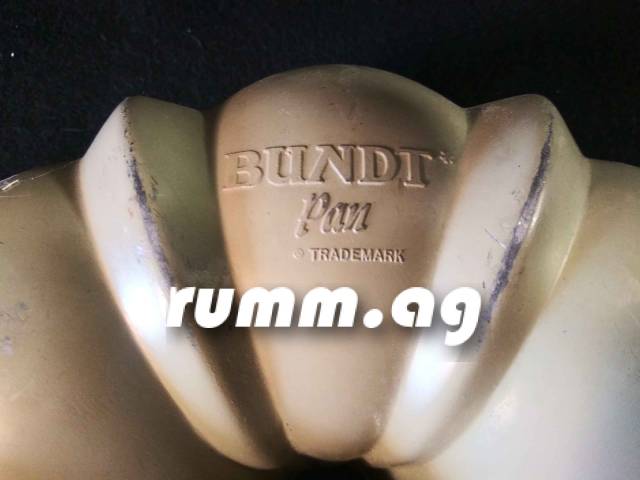 Bundt Pan Aluminum
